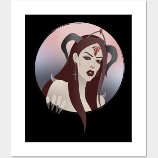 A Demon Lady Posters and Art